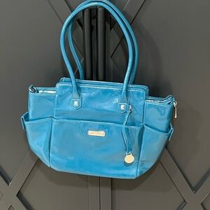 Grace Adele Vibrant Blue Tote Bag